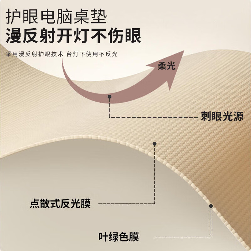 语森忆可爱鼠标垫超大号女生高颜值办公室电脑桌垫大号工位书桌键盘垫子 K可爱萝卜 30*70cm