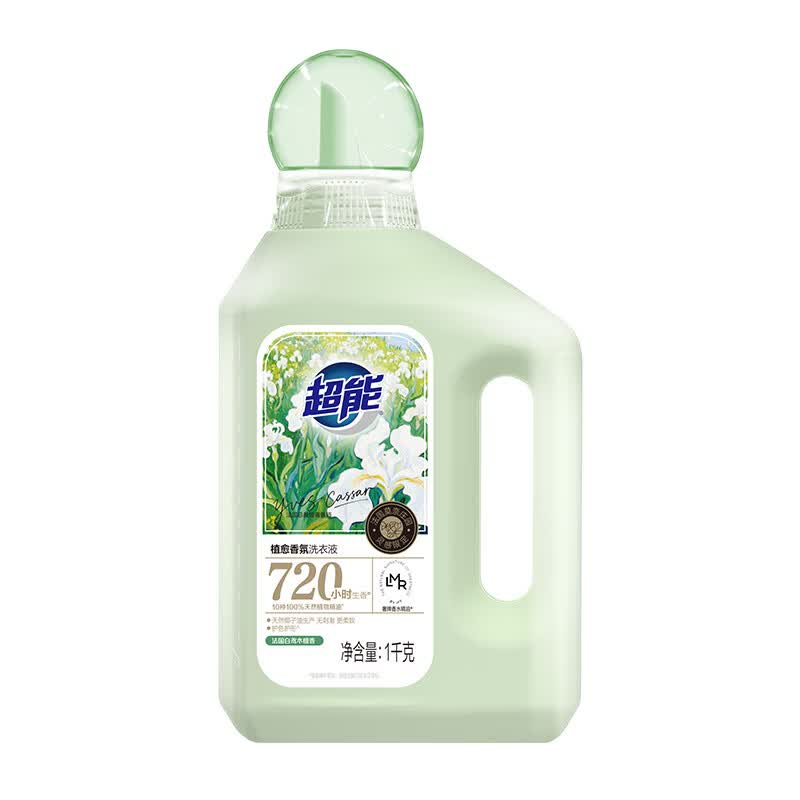超能 植愈香氛洗衣液 1kg装 拍下29.9元 折14.9/斤 *赠爱奇艺月卡 - 86线报