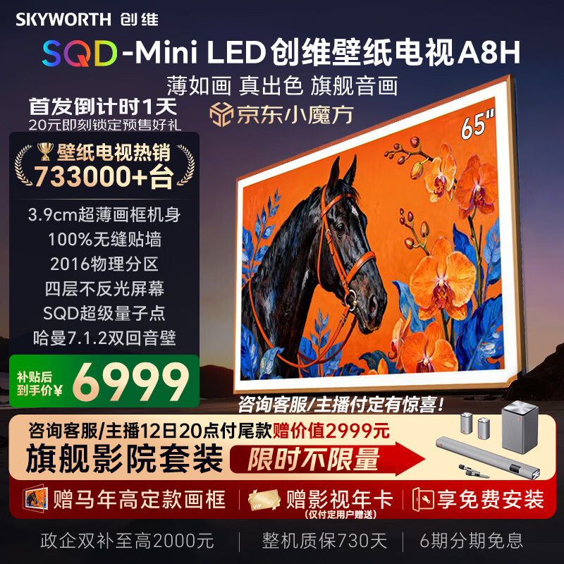 Skyworth/��ά A8H 65Ӣ�� ���� 65A8H 8233Ԫ