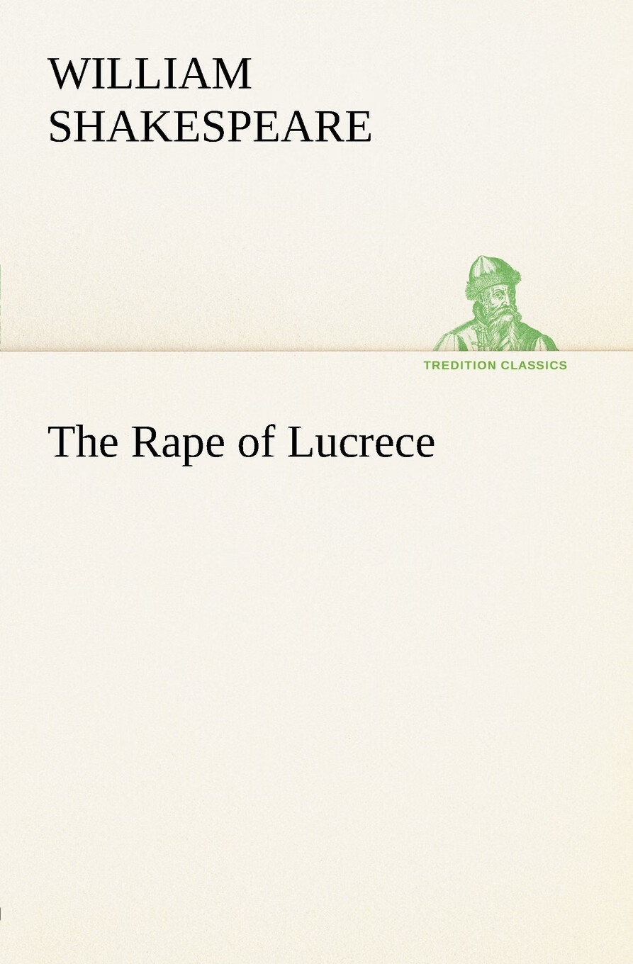 【预售 按需印刷】the rape of lucrece
