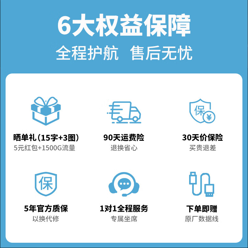 萌豚移动随身wifi6双网切换随身移动wifi路由器无线随身wifi9.9月租1500g移动 【旗舰版】9.9月租1500G