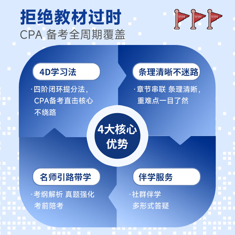 认准官方】高顿2026注册会计师CPA考试专用辅导教材 CPA教材2026会计审计财管经济法税法战略轻松过关注会十年真题含最新2025年真题+详细解析 2026CPA通关智胜礼盒 2026CPA通关智