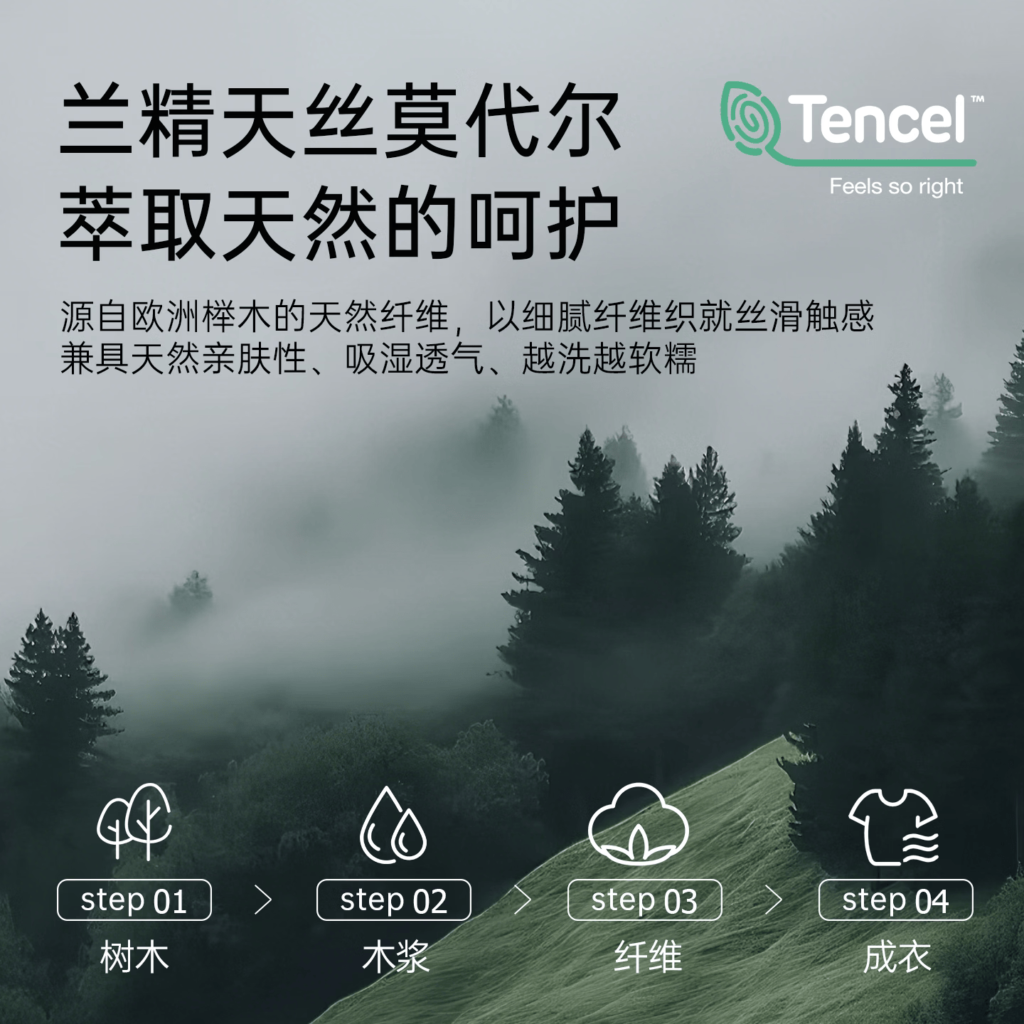 木生棉【莫代尔】婴儿童上衣服裤子两件套装夏季薄宝宝弹力分体短袖短裤 浅蓝色 73 cm