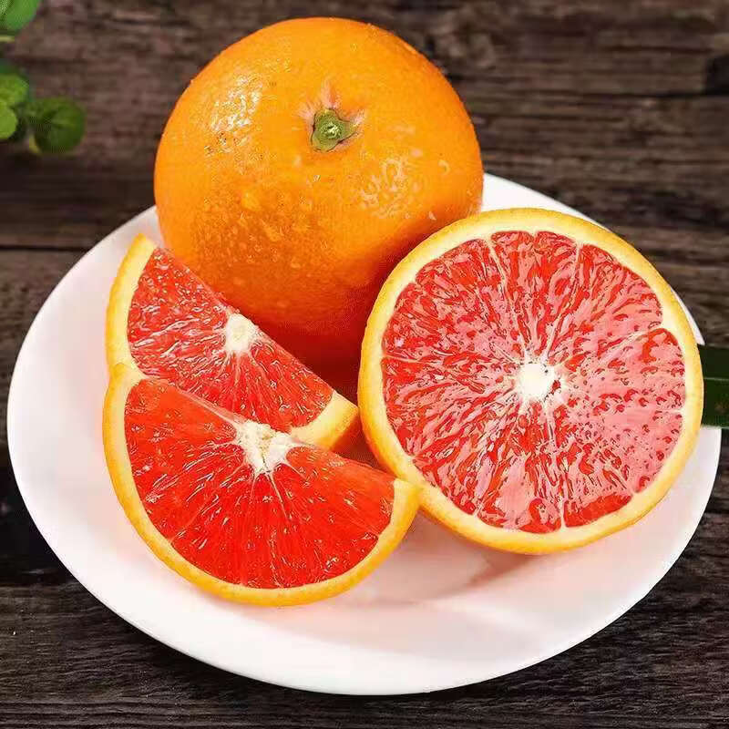 江橙诗语秭归中华红橙5斤装 产地直发 新鲜采摘红血橙 三峡脐橙 5斤中果16-18个