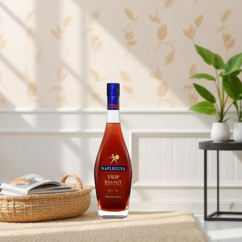 拿破仑古萨正品拿破仑古萨XO白兰地法国原装进口洋酒40度VSOP洋酒可乐桶基酒 拿破仑古萨VSOP 700mL 1瓶