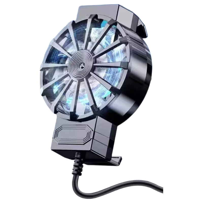 手机散热器降温神器制冷风冷游戏散热背夹静音适用于苹果安卓通用 X16常规款散热器