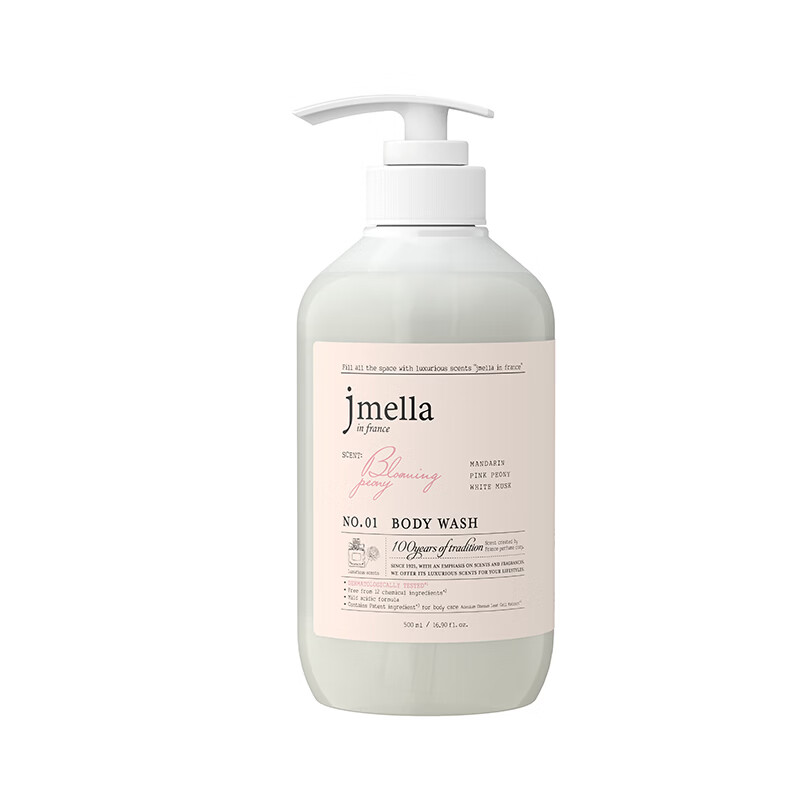 JMELLA韩国进口纪梅拉香氛沐浴露洗护套装洗发水护发素身体乳500ml NO.1 花园舞会 500ml 1瓶 沐浴露