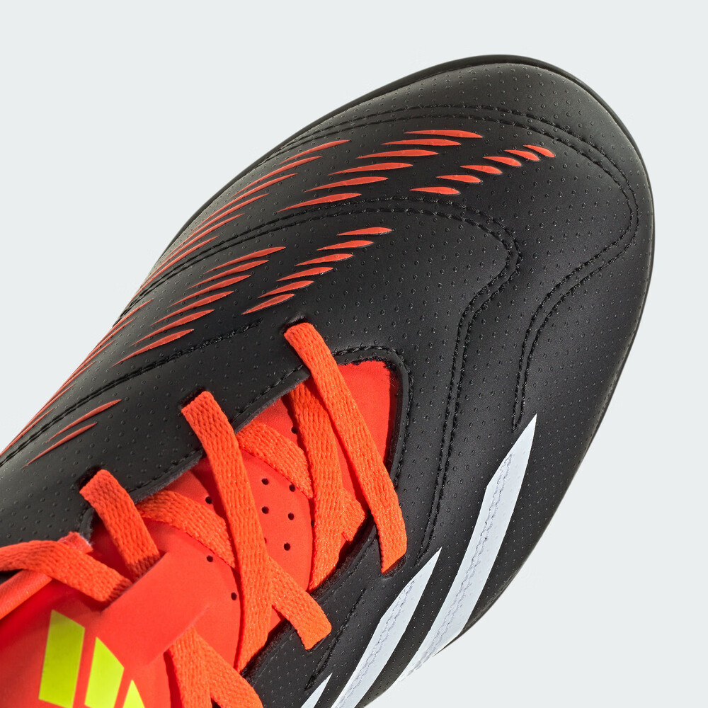 adidas PREDATOR CLUB TF人造草地/室外硬地碎钉足球鞋阿迪达斯 黑色/白色/橙色 (推荐选大半码) 42.5