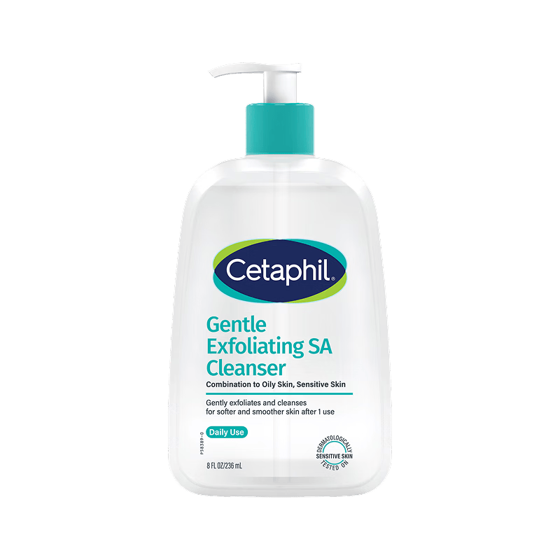 丝塔芙（Cetaphil）孙颖莎【控油净痘尖子生】礼盒三酸洁面236ml*3 水杨酸洗面奶温和