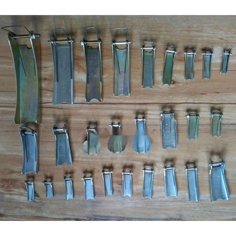哩嗹啰嗹手板电动手拉葫芦吊钩头防脱卡保险扣安全卡扣货钩索具配件