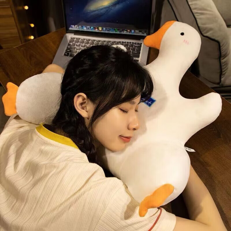 清洁JTTaa 大鹅腰靠垫白色 大鹅靠垫45*45cm