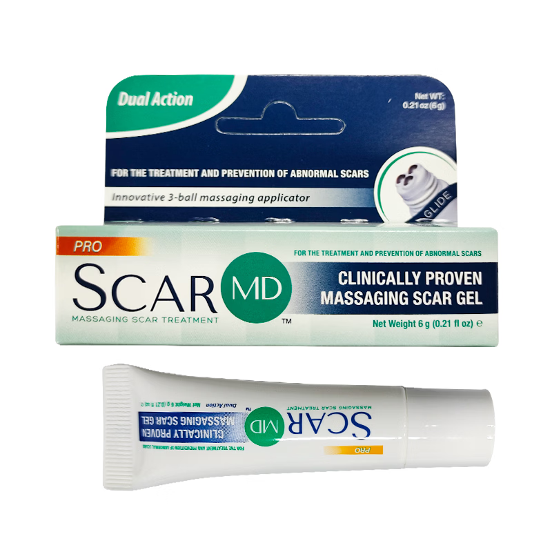 芭博士硅凝胶祛疤膏滚珠按摩疤痕修复去疤美国原装进口医用儿童疤痕药膏 升级版-滚珠疤痕膏 15g