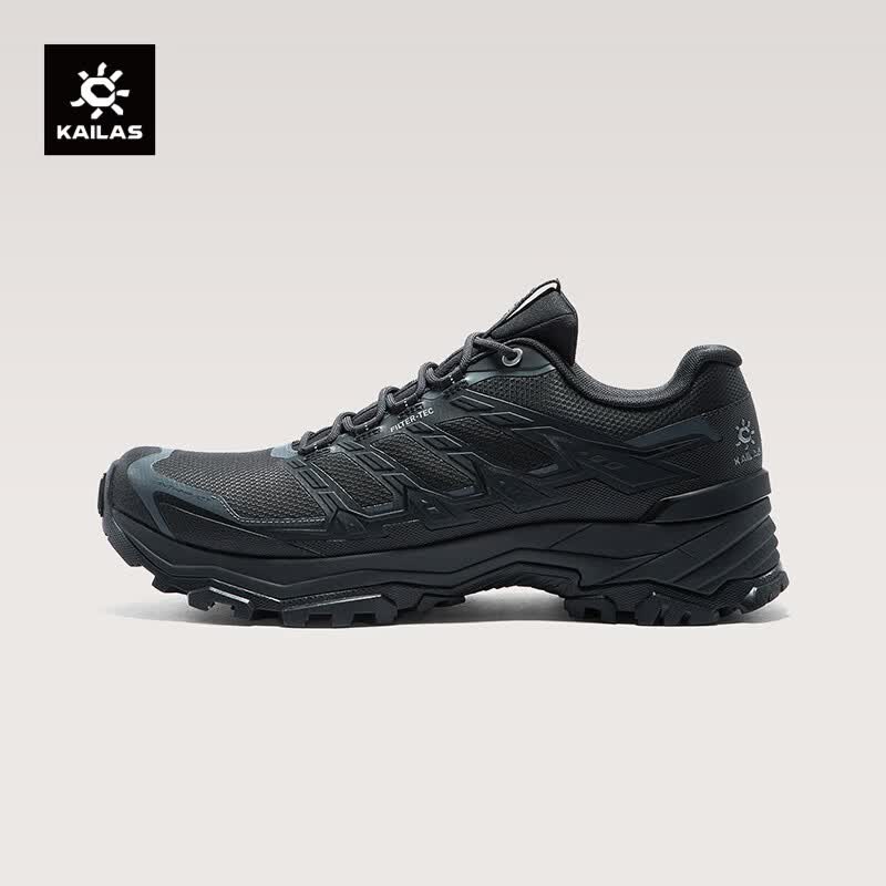 KAILAS凯乐石远征-5低帮防水徒步鞋V底抓地防滑稳定支撑户外登山男鞋