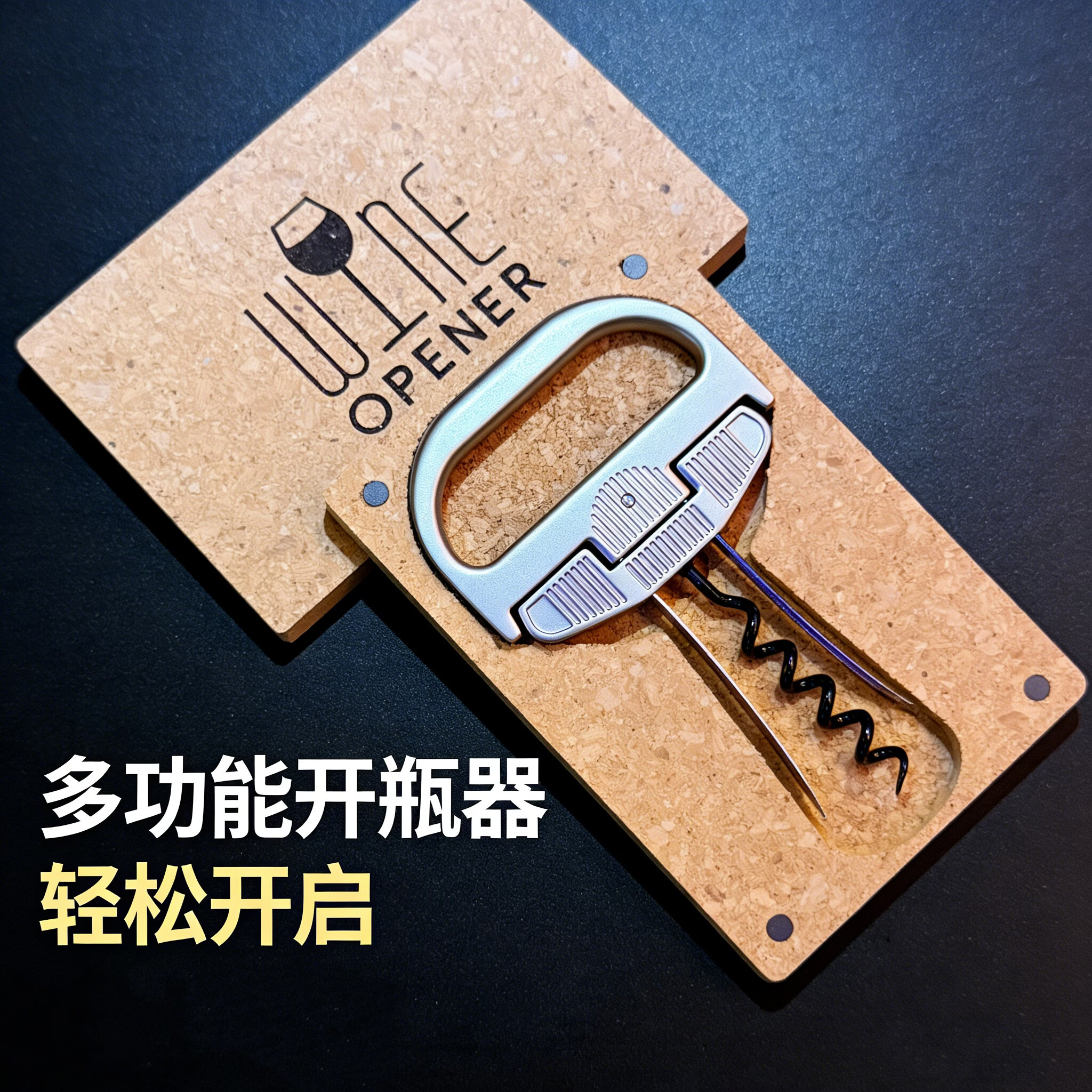 美国都兰AHSO葡萄酒杜兰德The Durand同款双保险老酒开瓶器老酒刀 美国同款开瓶器