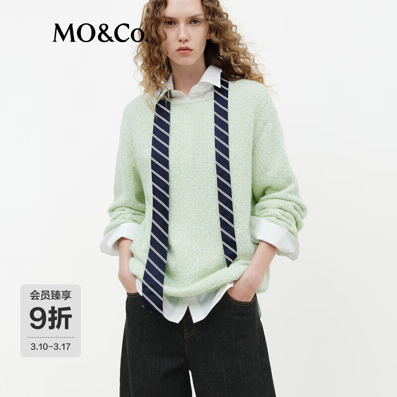 MO&Co.ë��2026����Ʒ�������ɴ�����ɳ�������֯����֯��MBF1SWT008 ����ɫ M /165 1499Ԫ