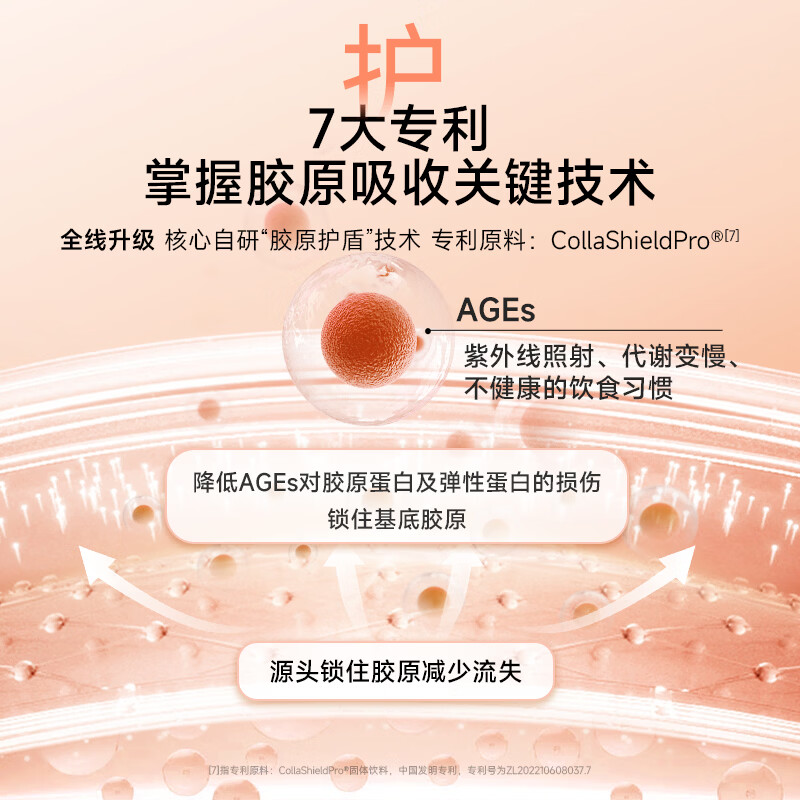 五个女博士升级肽2.0 8000mg胶原蛋白肽小分子肽EGCG口服液饮品官旗店送礼 【升级肽2.0】 10瓶*9盒 送6袋便携装