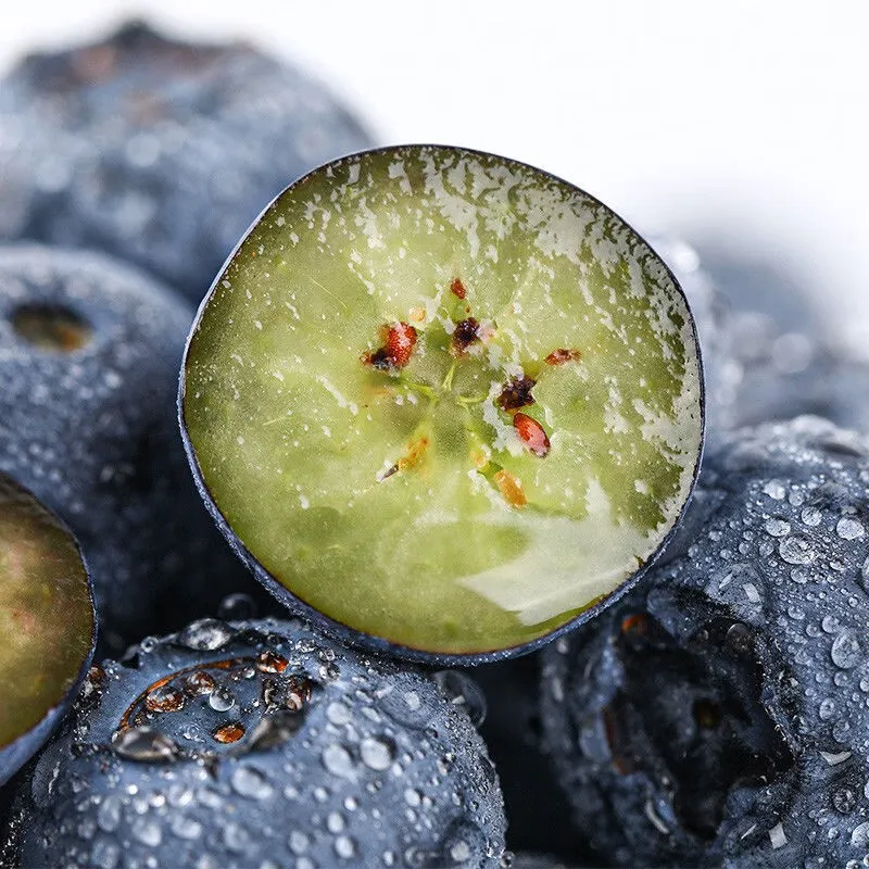 涨金云南蓝莓 100g-120g/盒B 2盒 12mm+（京东空运发货）