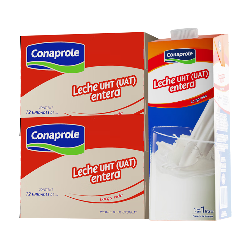 Conaprole/���� ȫ֬��ţ�� 1L*24�� 150Ԫ