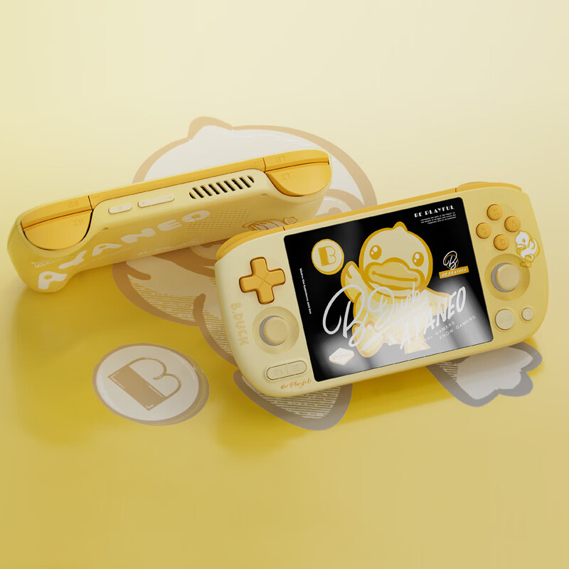 AYANEO Pocket AIR Mini 复古安卓掌上游戏机 MTK Helio G90T 八核 4.2英寸经典迷你口袋掌机 B.Duck小黄鸭 3G+64G