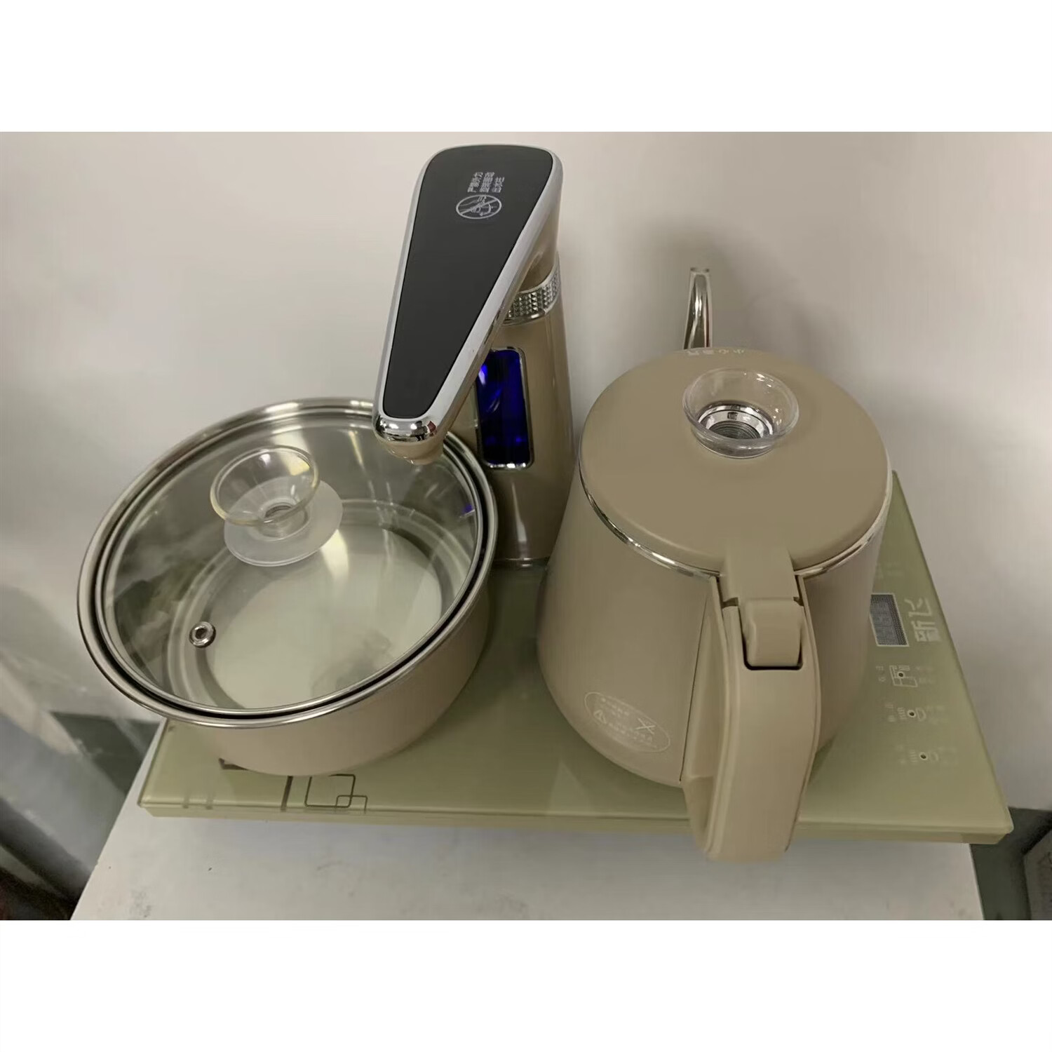 YWZR自动上水电热水壶茶具家用烧水智能触摸式小家电厂家直销批发 1L