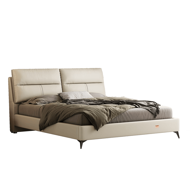 ϲ���Ų�����S����Ƥ�� ����ͷ��ţƤ˫�˴���ʽ�鴲 ֽ��ɫ1.8x2�� 3514.08Ԫ