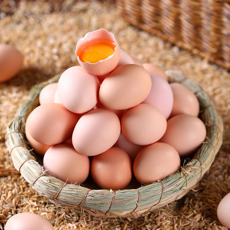 30枚50g精选鸡蛋鲜谷物蛋10枚12枚顺丰 精选个土鸡蛋50g枚顺丰 10枚