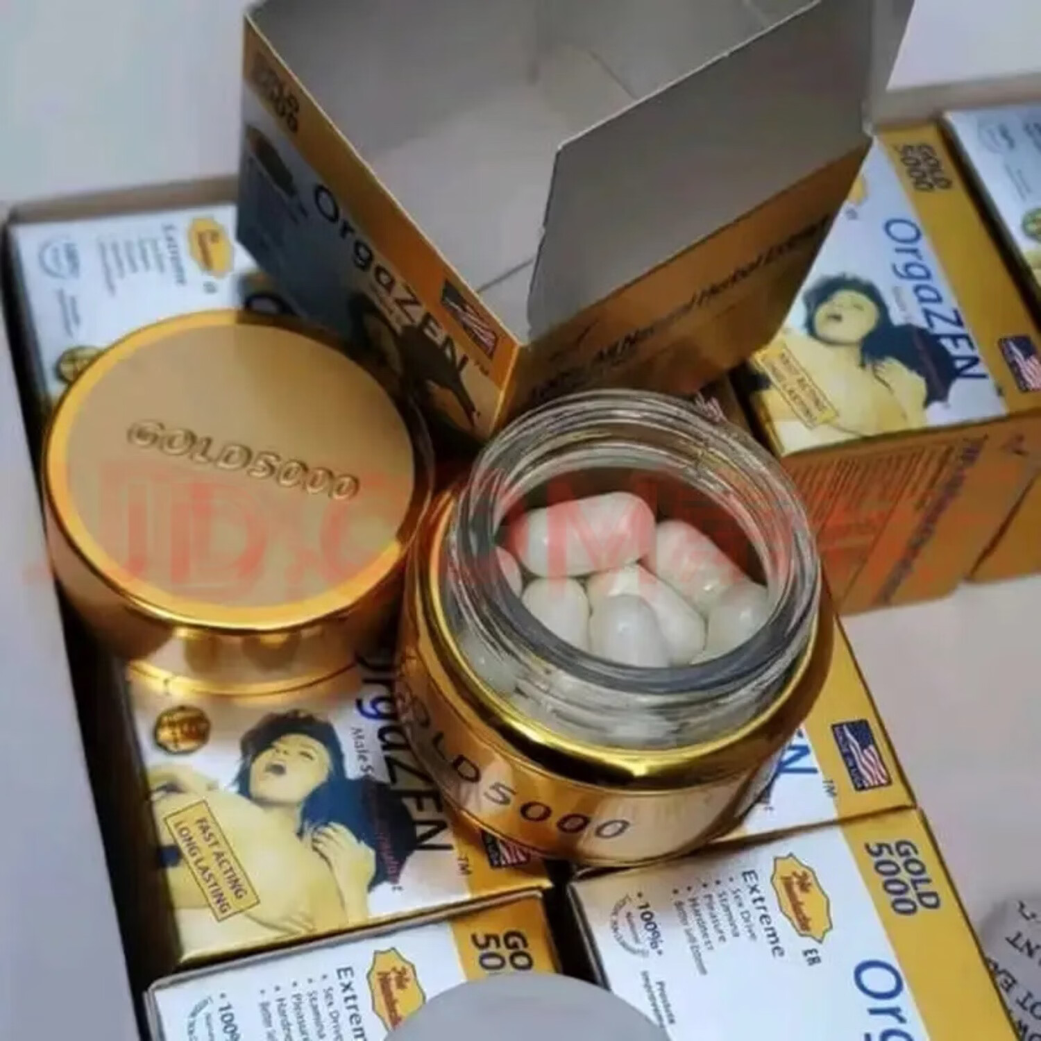 MDB实图自拍老款鹿血片八粒装香港九龙一盒 12粒*1盒