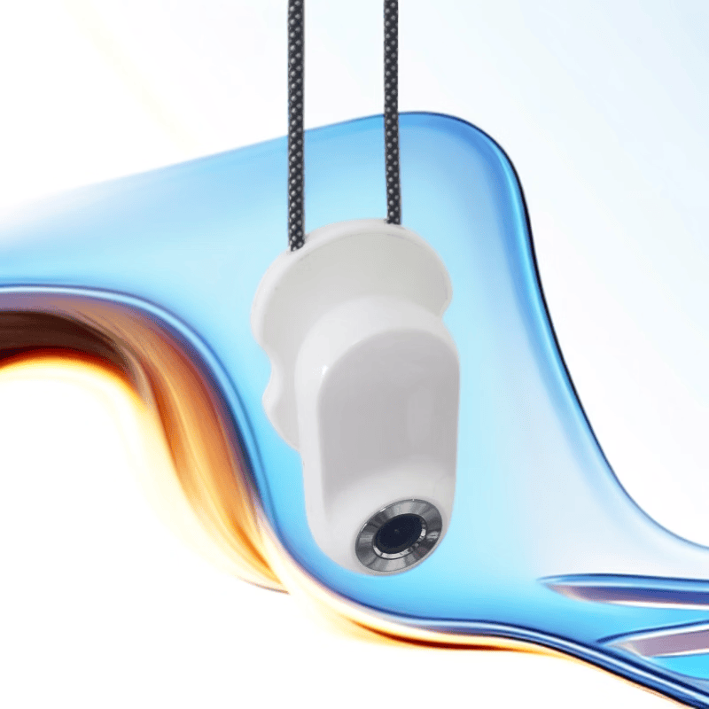 龙达鑫 拇指运动相机配件磁吸挂绳可调节长度时尚磁吸设计稳固不脱落解放双手防摔 黑色