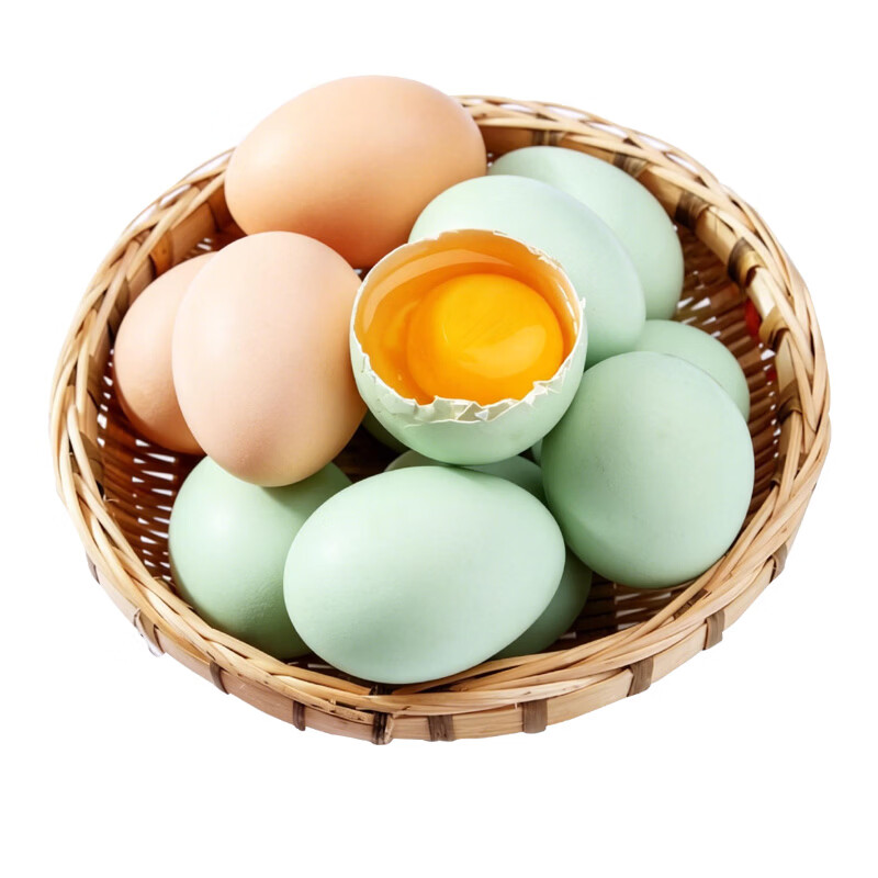 沂蒙山正宗山养绿壳土鸡蛋新鲜散养绿色营养可生食早餐 60枚粉壳山鸡蛋