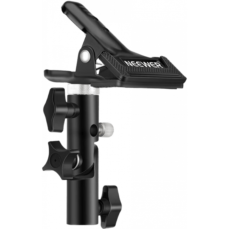 纽尔尔反光板背景夹子打光柔光板支架背景板背景布硫酸纸大力夹摄影棚金属夹持器拍摄拍照道具固定 【A款】反光板背景夹子