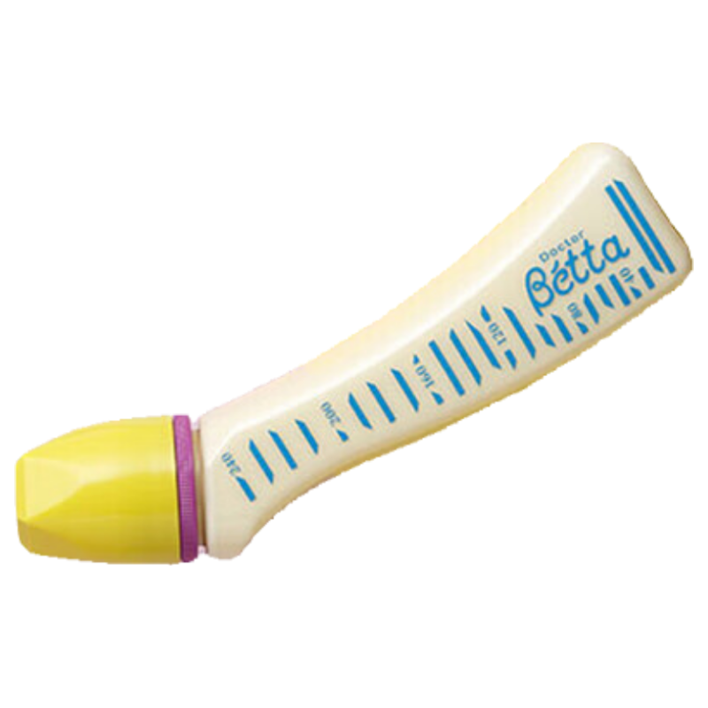 Betta日本betta標(biāo)口奶瓶嬰兒鉆石PPSU材質(zhì)寶寶 防脹氣防嗆奶寶石圓孔 寶石ppsu240ml黃蓋(寶石圓孔s奶嘴)