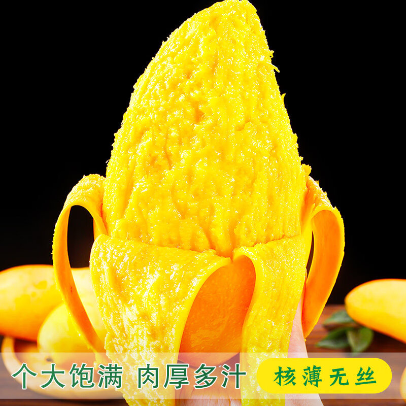 凯果思正宗海南金煌芒芒果水仙芒当季新鲜特大芒果果核薄香甜新鲜水果 8斤【精选装】