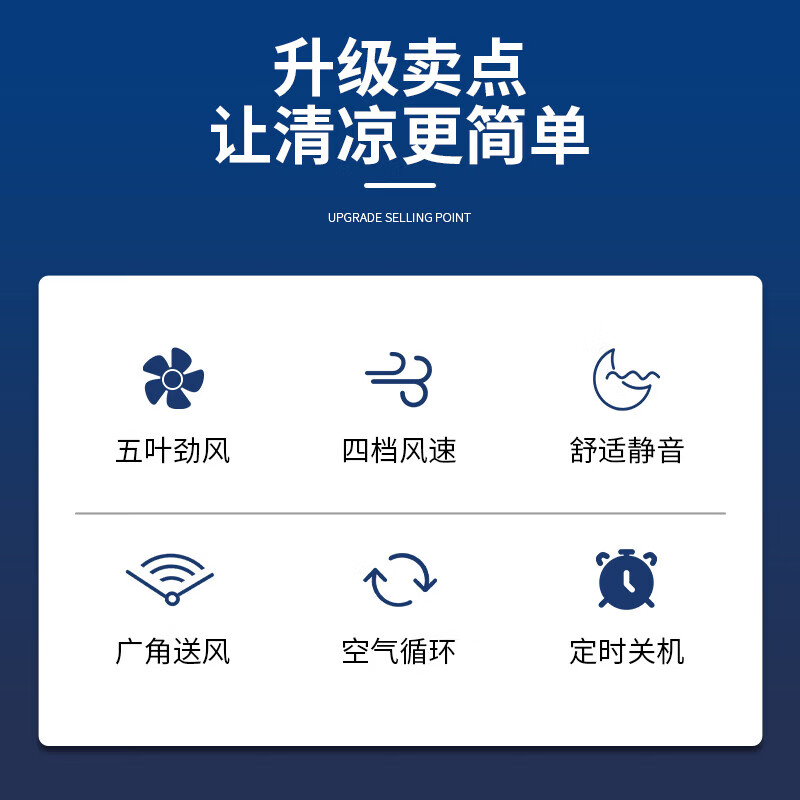 华生(Wahson)电风扇落地扇家用风扇立式大风力客厅宿舍五叶扇金属铝叶轻音节能劲风远距电扇 铜芯电机机械FS-D1802+18寸环保塑叶