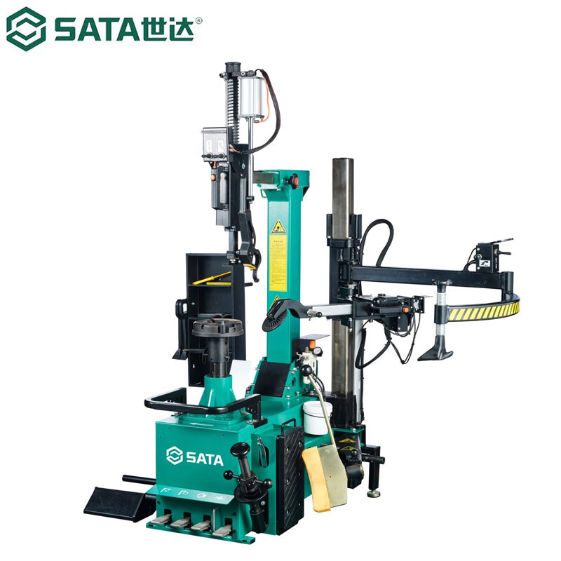 世达（SATA）AE1027H 无大盘后倾式免撬棍轮胎拆装机扒胎机 预订款 380V