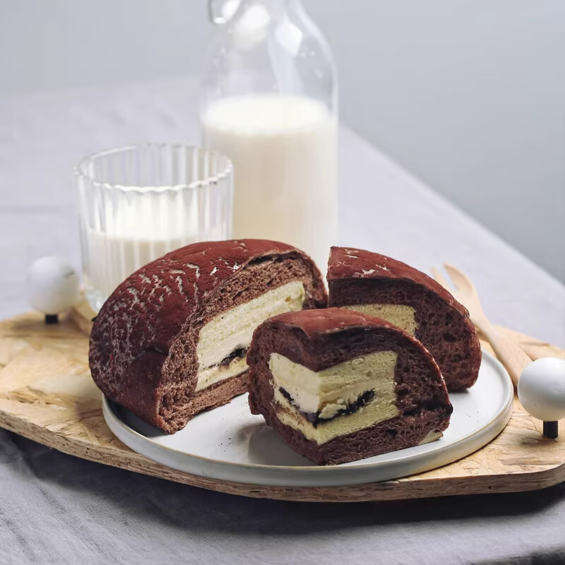 枣叔的店招牌手作欧包软欧手作面包组合零食早餐短保糕点无防腐剂健康代餐 推荐】雷神黑巧+茉莉紫米+蛋黄肉松+南瓜奶酪+芝麻流心