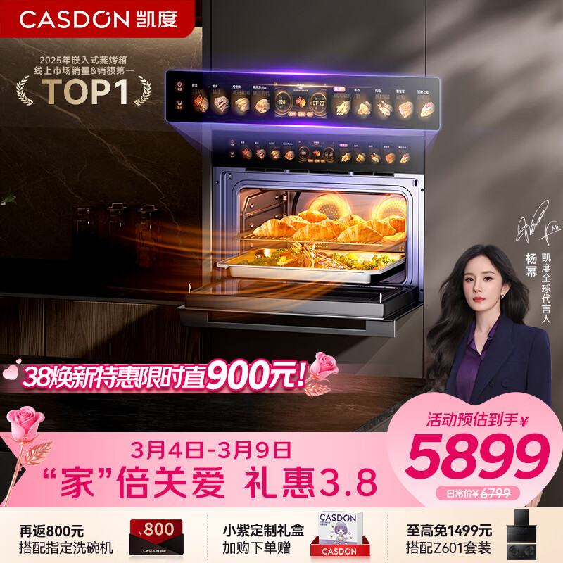 ���ȣ�CASDON�������ݴ��ԡ� ˫�ȷ� Ƕ��ʽ ΢����һ��� 19Ӣ�续������� 2025��Ʒ ������SR52FDF24-TR Pro