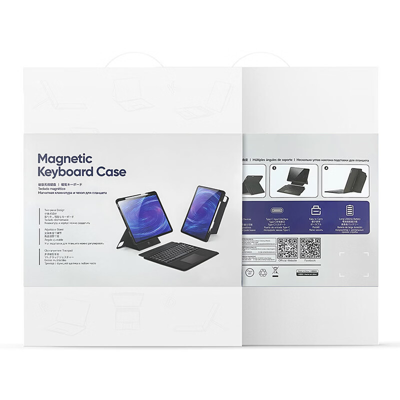 DUX DUCIS适用小米平板pad8 PRO11.2蓝牙键盘保护套xiaomi Pad7横竖支撑6代磁吸分离11英寸平板触控全包防摔 小米平板Pad8/ 8 Pro【横竖支撑+鼠标】