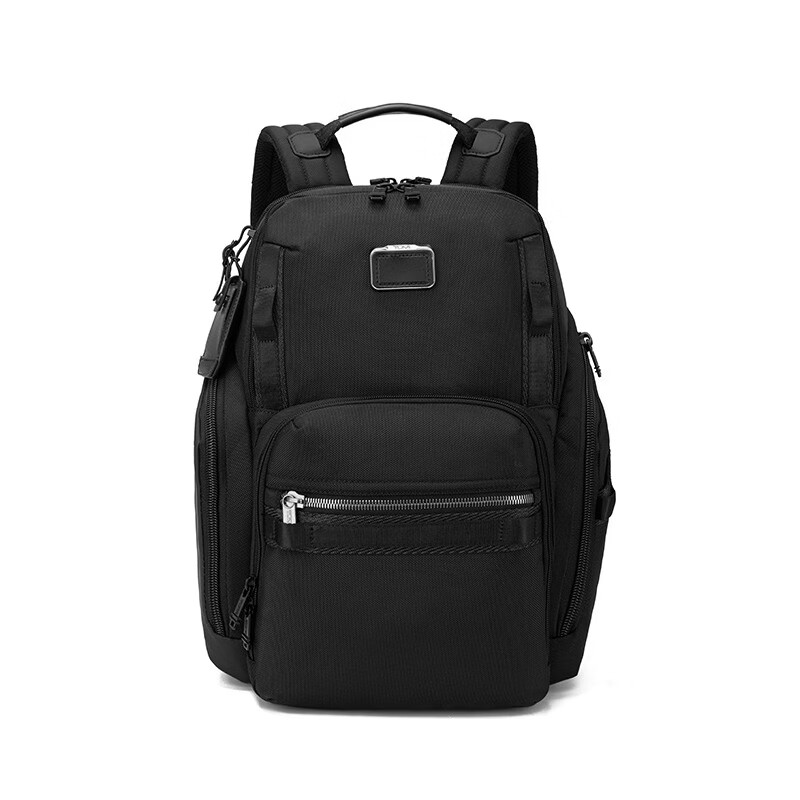 弹道尼龙双肩包男士大容量商务通勤旅行出差16寸防水电脑背包 232789蓝色