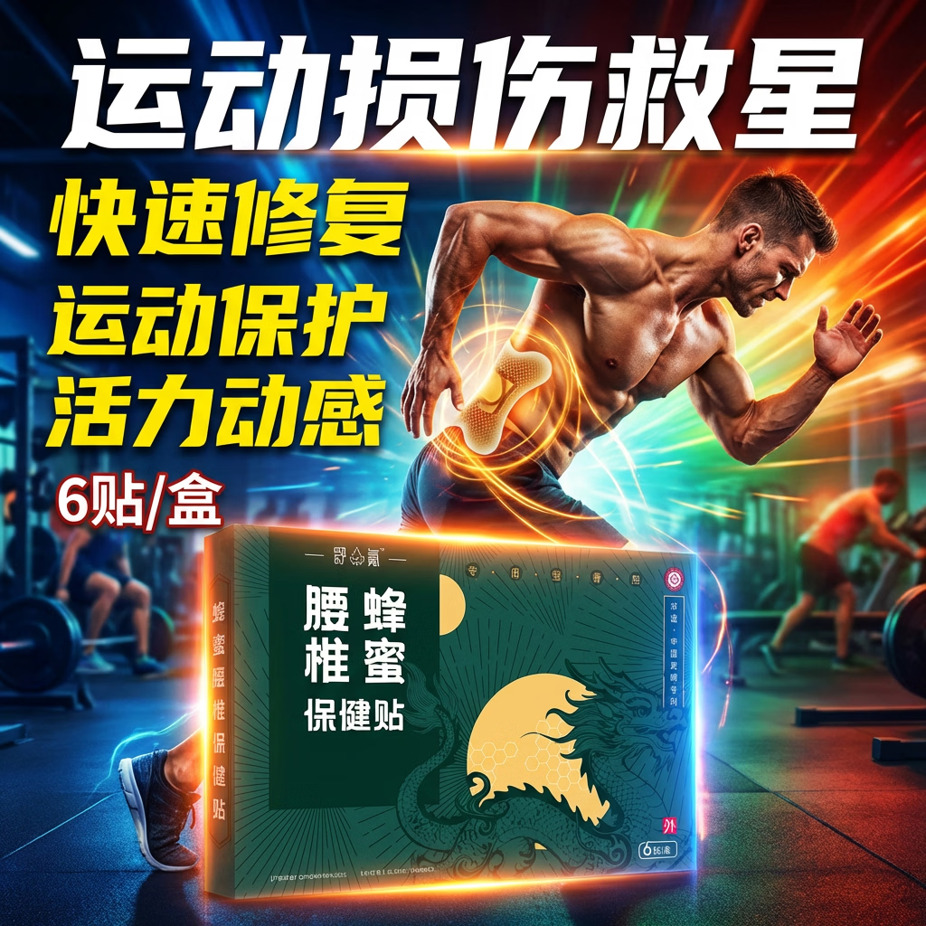 舒氪蜂蜜腰椎保健贴腰椎膏药贴疼痛贴纯草本萃取不含激素热熔胶 缓解装:1盒/6片 蜂蜜基质 纯草本萃取