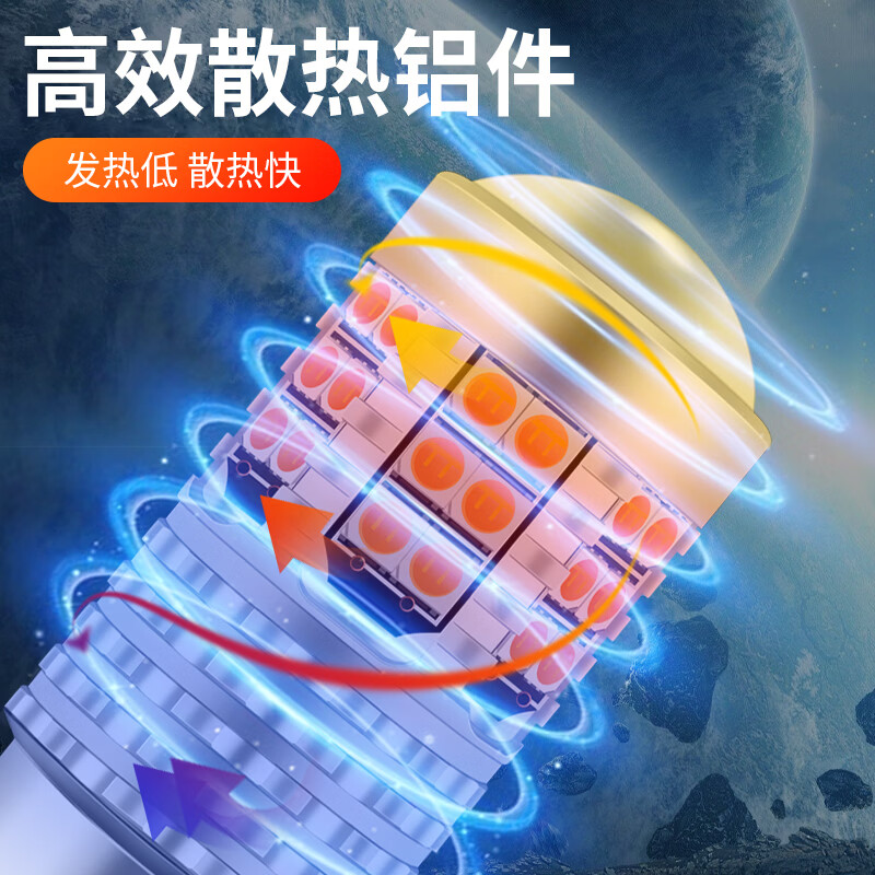 帕牌适用07-21款丰田卡罗拉led转向灯防频闪解码转弯灯泡双闪灯改装 【07-21款卡罗拉】后转向灯-单个