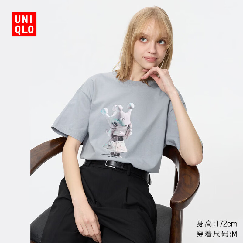 ���¿�ŮװUT��������ӡ��T��/����T��484483 03 ��ɫ S