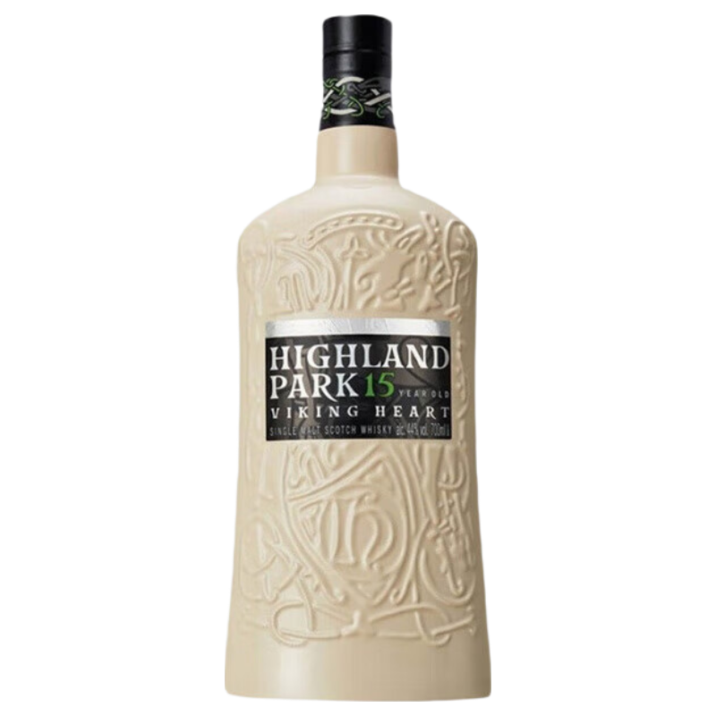 高原骑士（Highland Park）15年 维京之心 苏格兰岛屿区 威士忌 700ml 44度 微瑕品