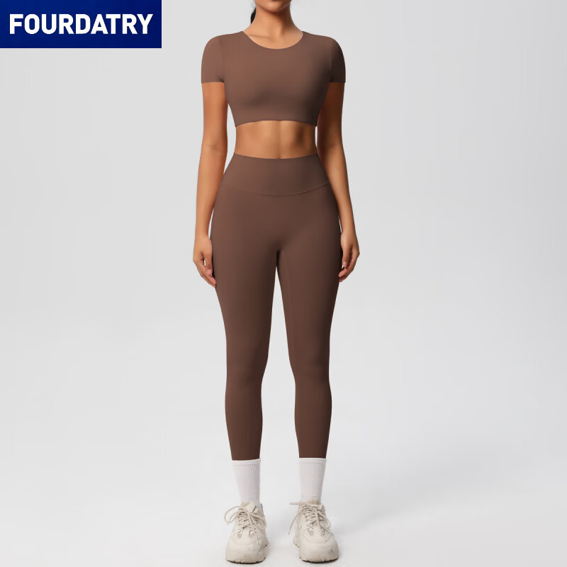 FOURDATRY�¿�ŷ����ɫ˫��ĥë͸�������٤����װ�˶��ܲ������˼���Ů 7105����+7100������װ-����ɫ L 153.37Ԫ