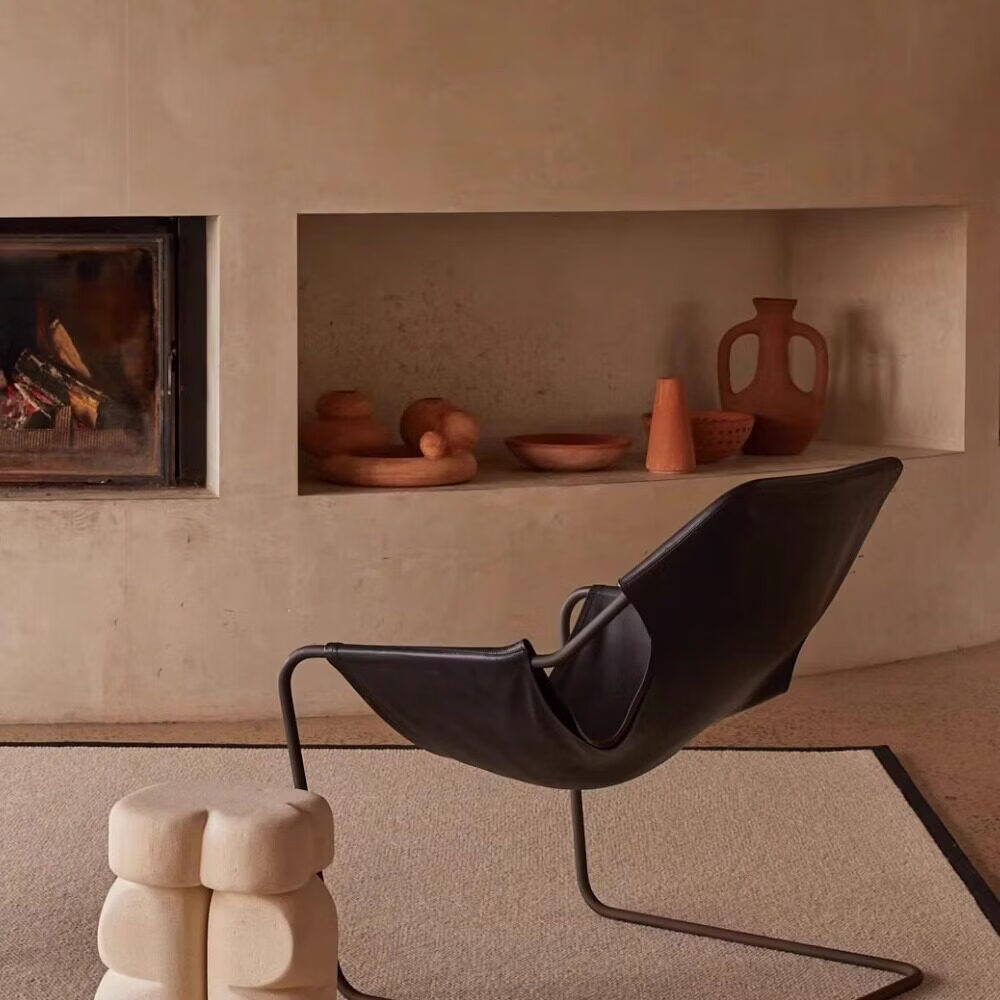 WOOCARPT新西兰进口纯羊毛素色家用客厅地毯茶几沙发轻奢高级感无甲醛地垫 燕麦白【进口羊毛】 70*140cm