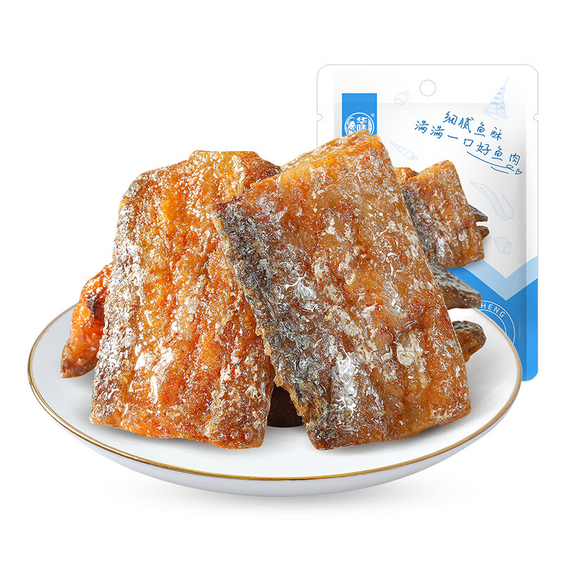 华味亨香卤带鱼98g 袋装酥脆海味零食卤味小鱼仔鱼干办公室零食小吃 98g香卤带鱼*5袋