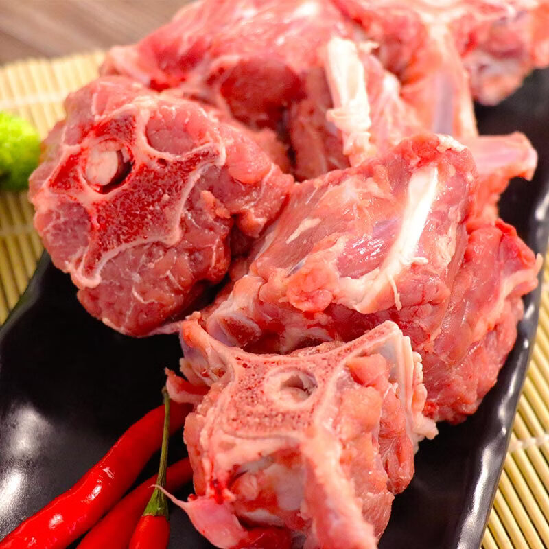 沁牧青格尔（qinmuqinggeer）【草地羊】内蒙乌珠穆沁羊 羊肉 生鲜食材 烧烤烤肉羊肉卷羊肉串 羊脊骨2斤