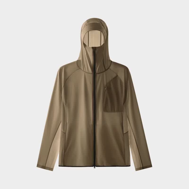 蕉内（Bananain）【王一博同款】3系男士硬核防晒服夹克外套凉感吸湿防晒衣 【王一博同款】森木绿 L