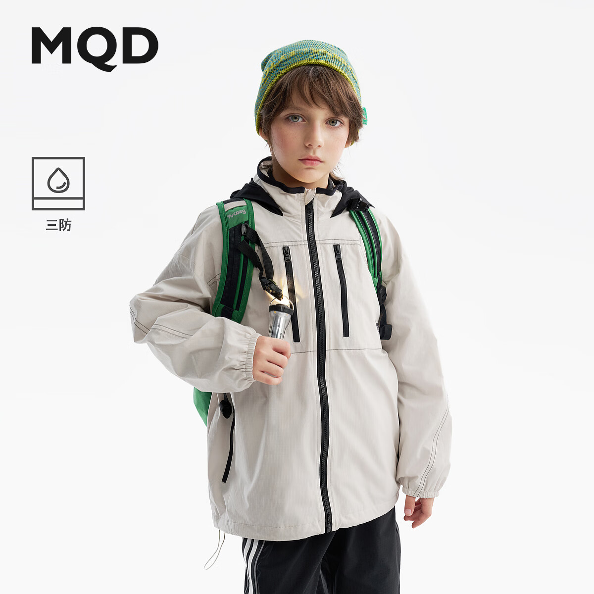 ����١�������MQDͯװ��ͯ��ñ����2025�＾�¿��ͯײɫ������������ ź��ɫ 140 119Ԫ