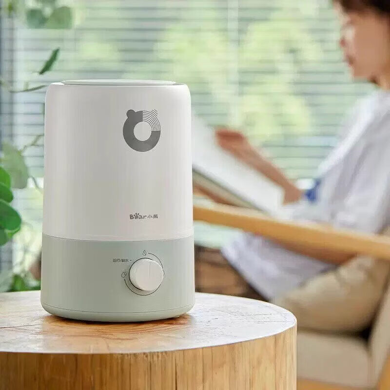 小熊加湿器家用静音卧室小型空调房孕妇婴儿大喷雾香薰空气加湿机 小熊JSQ-D30Z2(3.0升)