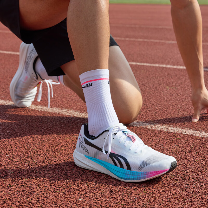 多威(Do-win)战神5代PRO全掌碳板男跑鞋女马拉松竞速训练体考体能训练跑步鞋 MR56258D/鸳鸯色 42